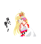 頑張る巫女お姉さんHG6（個別スタンプ：30）