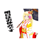 頑張る巫女お姉さんHG6（個別スタンプ：31）