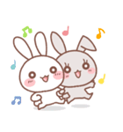 はぴうさ4（LINEスタンプの日）（個別スタンプ：6）