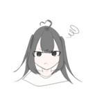 面倒くさがり彼女（個別スタンプ：2）