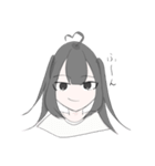 面倒くさがり彼女（個別スタンプ：7）