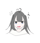面倒くさがり彼女（個別スタンプ：10）