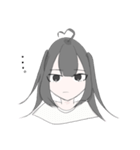 面倒くさがり彼女（個別スタンプ：14）
