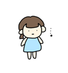 ふつうの女の子。（個別スタンプ：14）