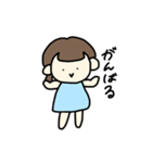 ふつうの女の子。（個別スタンプ：37）