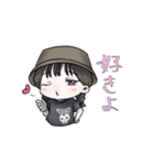 どくろちゃん【素ver】（個別スタンプ：1）