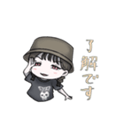 どくろちゃん【素ver】（個別スタンプ：3）