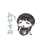 どくろちゃん【素ver】（個別スタンプ：5）