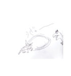 シロちゃんの冒険1（個別スタンプ：7）