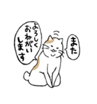まったりごろごろ日本猫7・大人的日常（個別スタンプ：9）