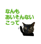 金沢弁の黒猫（個別スタンプ：23）