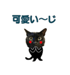 金沢弁の黒猫（個別スタンプ：28）