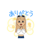 いなかのぎゃる（個別スタンプ：2）