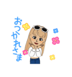 いなかのぎゃる（個別スタンプ：4）