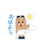 いなかのぎゃる（個別スタンプ：5）