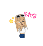 いなかのぎゃる（個別スタンプ：15）