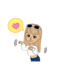 いなかのぎゃる（個別スタンプ：16）