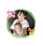 心晴と偉心仲良しスタンプ（個別スタンプ：5）