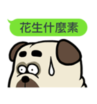 what the pug.（個別スタンプ：6）