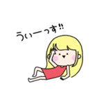 韓国っぽい女の子スタンプ2（個別スタンプ：8）