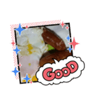 目玉焼き＆ウインナーコンビ最高だぞ〜（個別スタンプ：1）