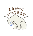 コロナ用マスくまスタンプ（個別スタンプ：7）