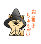大阪弁の狐さん［秋］文楽・歌舞伎のきつね（個別スタンプ：2）