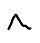 THE  ZATUMOJI   version(Ⅰ) 前半！！（個別スタンプ：29）