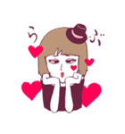 歌うりえちゃん（個別スタンプ：3）