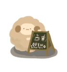 ほのぼのひつじ2 【coffee】（個別スタンプ：11）