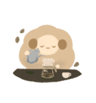 ほのぼのひつじ2 【coffee】（個別スタンプ：16）