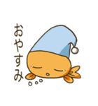 ぱん金魚スタンプ1 使いやすいスタンプ編（個別スタンプ：2）