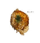 お好み焼き食べたい人（個別スタンプ：4）