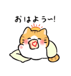 もちふわ ねこ（個別スタンプ：1）