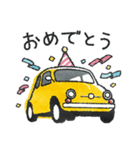 モコノス500車スタンプ 1（個別スタンプ：5）