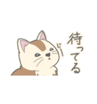 ほのぼのず。  猫,羊,りす,犬としば（個別スタンプ：10）