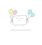 かわいいとうふだよ（個別スタンプ：2）
