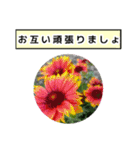 neneのお花敬語あいさつ（個別スタンプ：7）