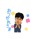 日本のメンズスタンプvol1（個別スタンプ：3）