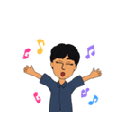 日本のメンズスタンプvol1（個別スタンプ：14）