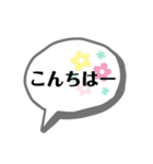 便利なひとこと【ふきだし】（個別スタンプ：2）