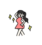 頑張ってる女の子の為のスタンプ（個別スタンプ：2）
