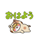 動く☆ほいぽん毎日使えるデカ文字スタンプ（個別スタンプ：8）