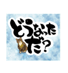 楽描心楽筆文字スタンプ◆静岡遠州弁編だに（個別スタンプ：16）