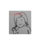女子受験生の表情（個別スタンプ：4）