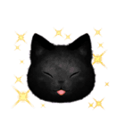 黒猫のハロウィン*かぼちゃとおばけ（個別スタンプ：10）