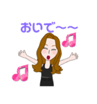 全国の女子のためのあいさつスタンプ（個別スタンプ：32）
