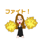 全国の女子のためのあいさつスタンプ（個別スタンプ：39）