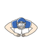 アメフト君の日常（個別スタンプ：5）
