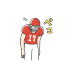 アメフト君の日常（個別スタンプ：6）